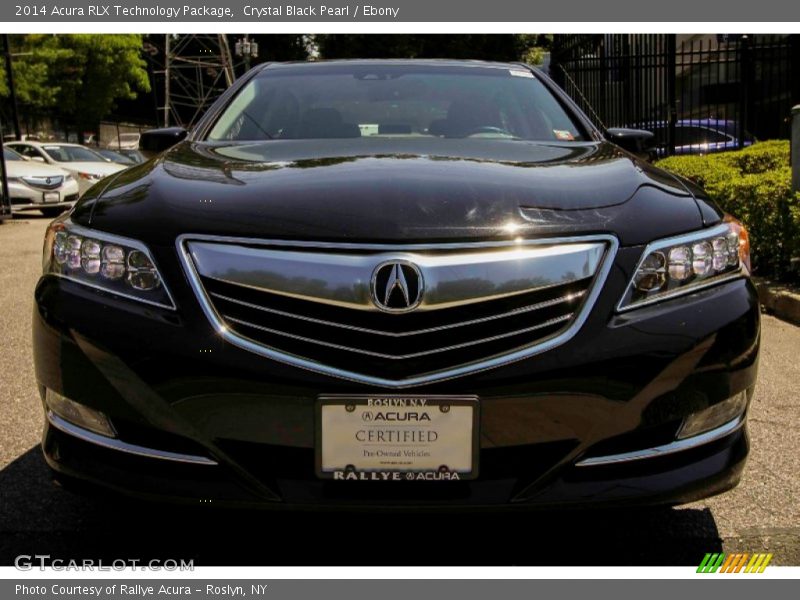 Crystal Black Pearl / Ebony 2014 Acura RLX Technology Package