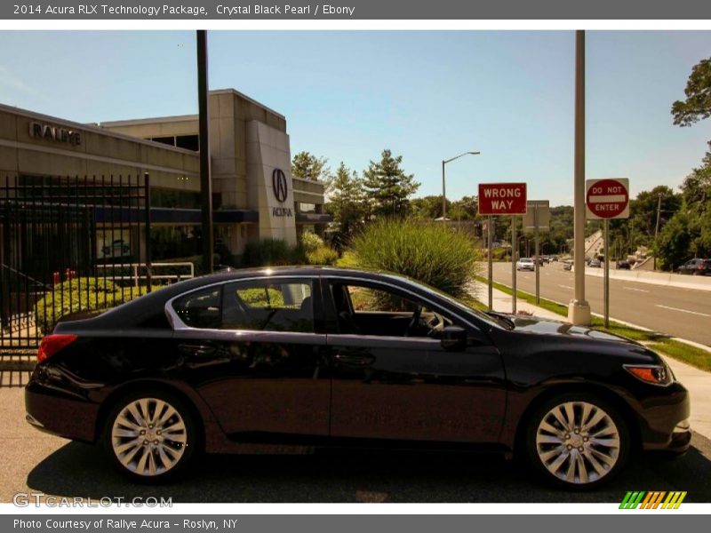 Crystal Black Pearl / Ebony 2014 Acura RLX Technology Package