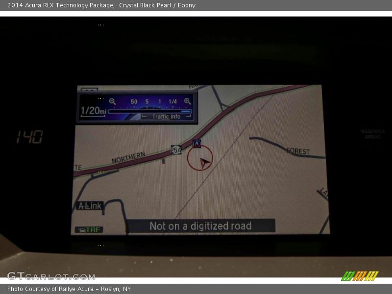 Crystal Black Pearl / Ebony 2014 Acura RLX Technology Package