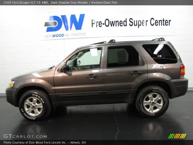 Dark Shadow Grey Metallic / Medium/Dark Flint 2006 Ford Escape XLT V6 4WD