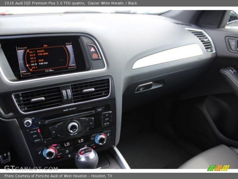 Glacier White Metallic / Black 2016 Audi SQ5 Premium Plus 3.0 TFSI quattro