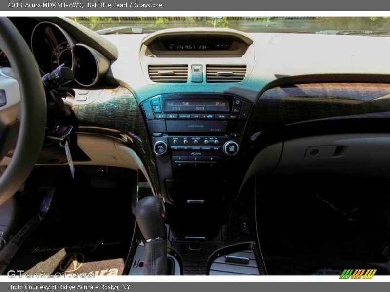 Bali Blue Pearl / Graystone 2013 Acura MDX SH-AWD