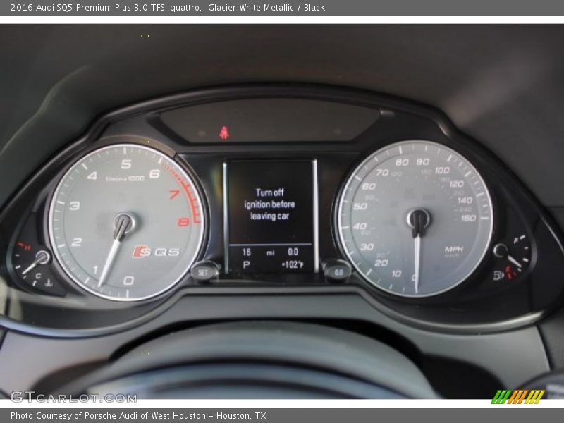  2016 SQ5 Premium Plus 3.0 TFSI quattro Premium Plus 3.0 TFSI quattro Gauges