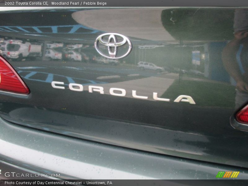 Woodland Pearl / Pebble Beige 2002 Toyota Corolla CE