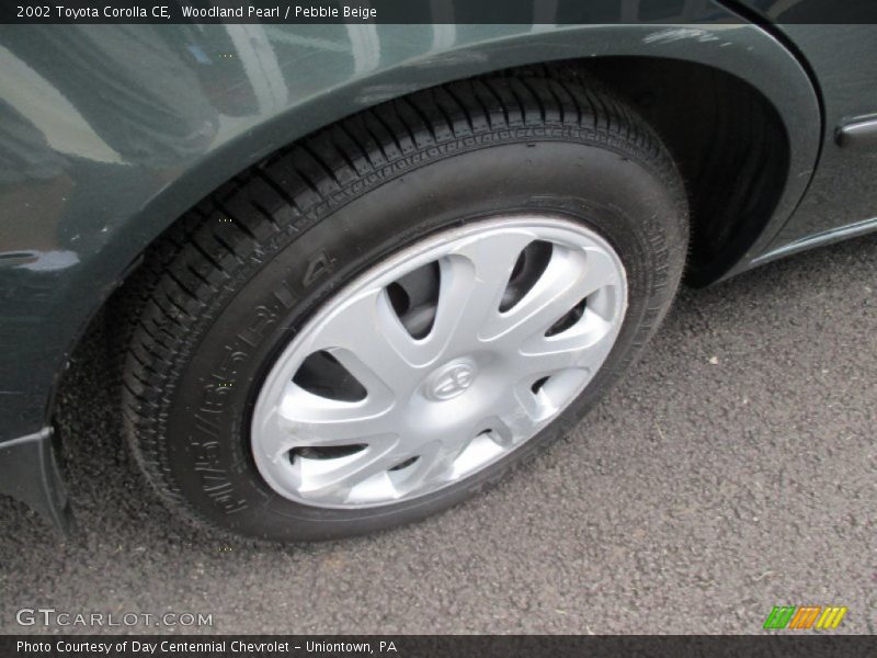 Woodland Pearl / Pebble Beige 2002 Toyota Corolla CE