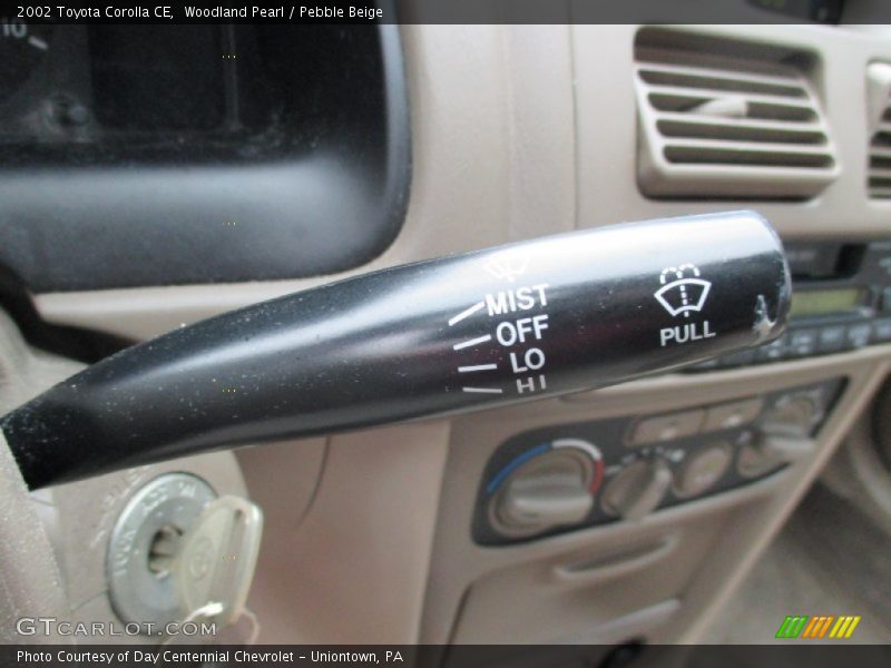Woodland Pearl / Pebble Beige 2002 Toyota Corolla CE
