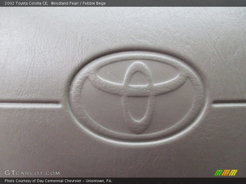 Woodland Pearl / Pebble Beige 2002 Toyota Corolla CE