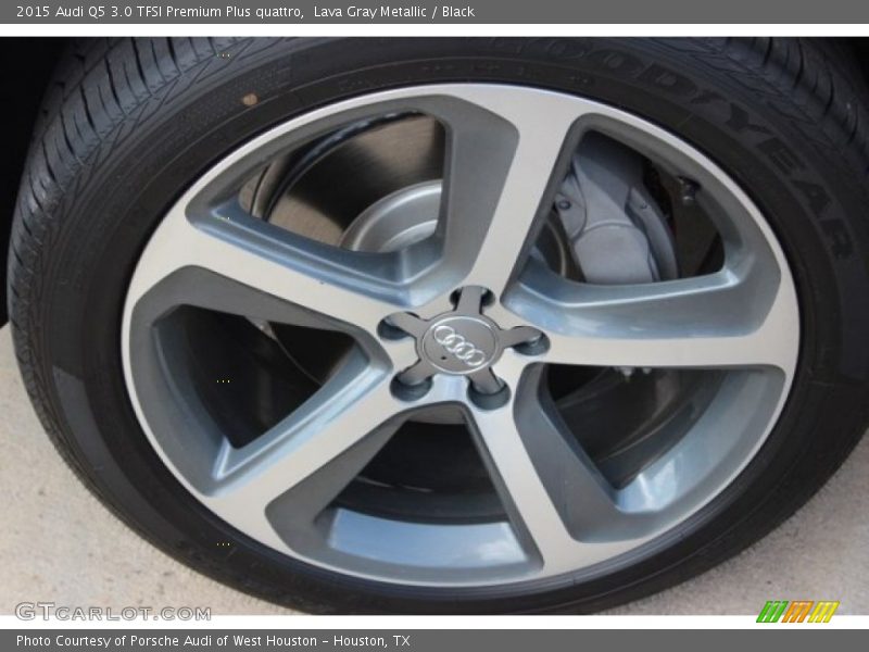 Lava Gray Metallic / Black 2015 Audi Q5 3.0 TFSI Premium Plus quattro