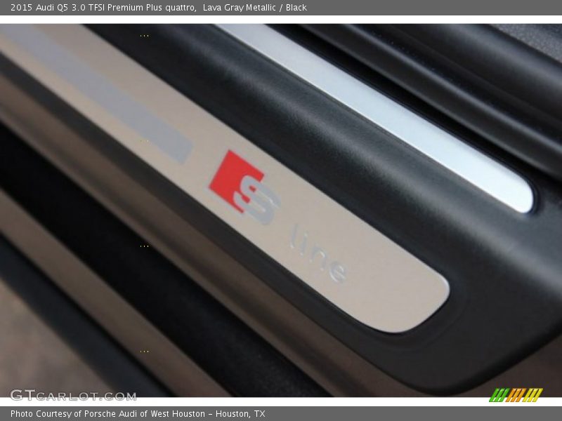 Lava Gray Metallic / Black 2015 Audi Q5 3.0 TFSI Premium Plus quattro