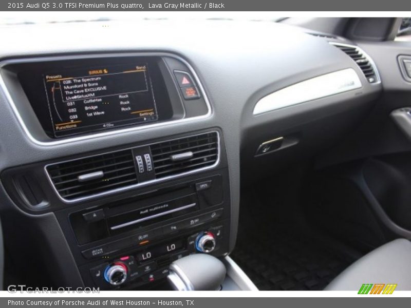 Lava Gray Metallic / Black 2015 Audi Q5 3.0 TFSI Premium Plus quattro
