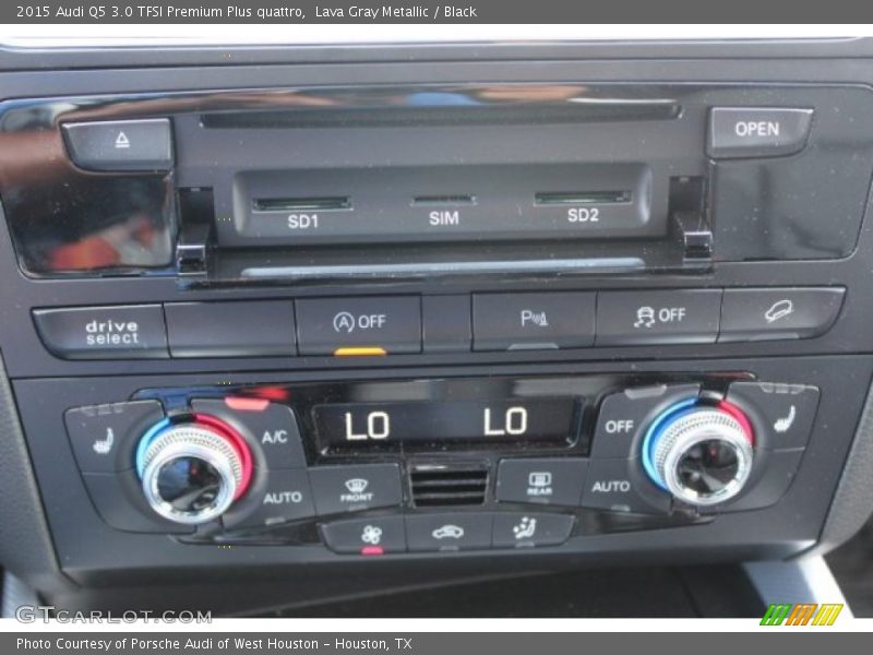 Lava Gray Metallic / Black 2015 Audi Q5 3.0 TFSI Premium Plus quattro