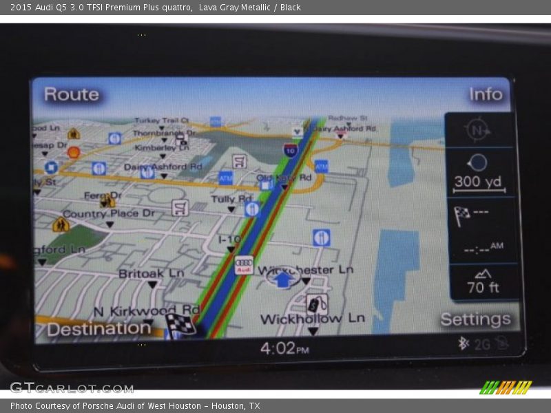 Lava Gray Metallic / Black 2015 Audi Q5 3.0 TFSI Premium Plus quattro