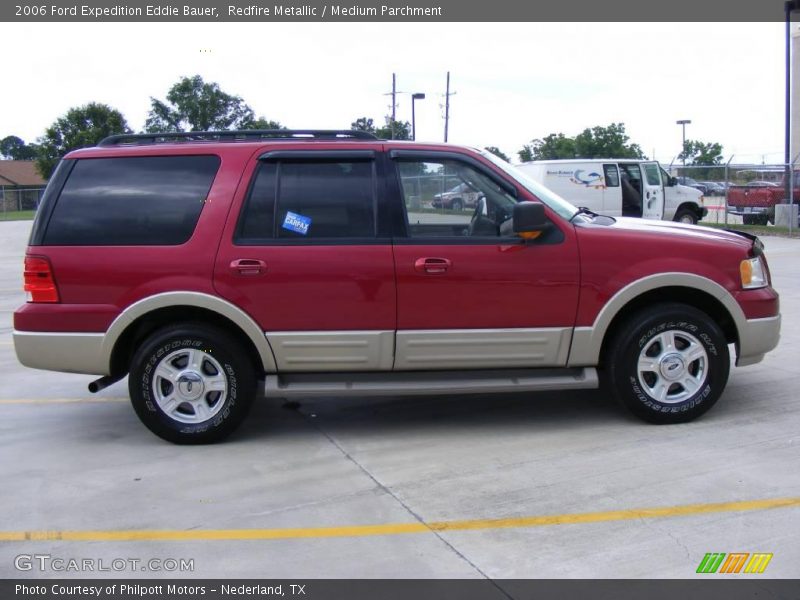 Redfire Metallic / Medium Parchment 2006 Ford Expedition Eddie Bauer