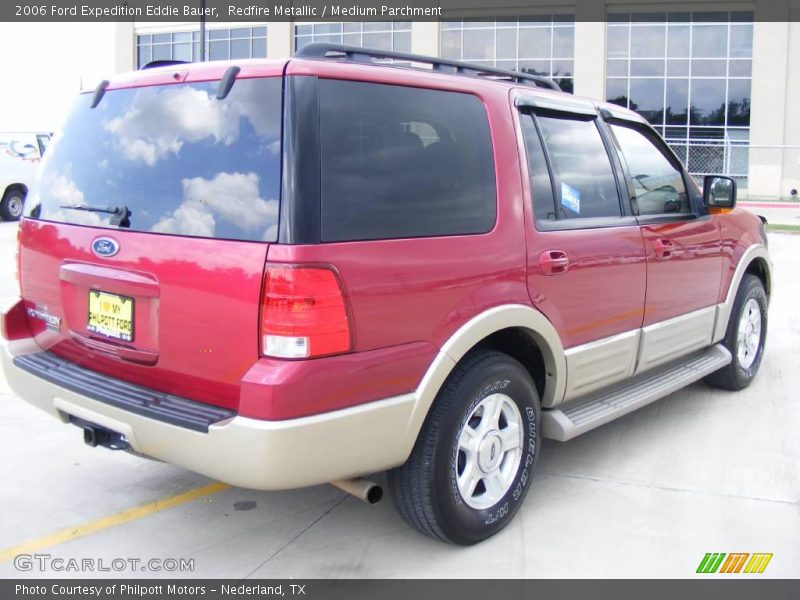 Redfire Metallic / Medium Parchment 2006 Ford Expedition Eddie Bauer