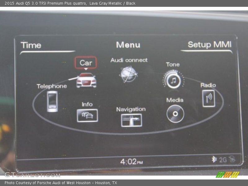 Lava Gray Metallic / Black 2015 Audi Q5 3.0 TFSI Premium Plus quattro