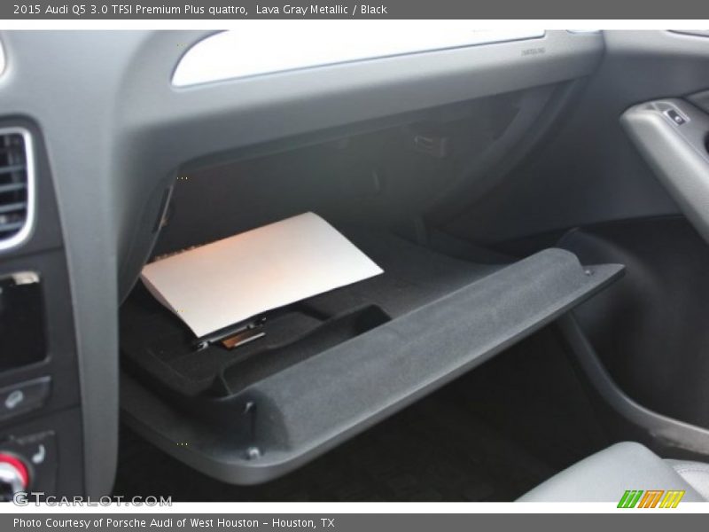Lava Gray Metallic / Black 2015 Audi Q5 3.0 TFSI Premium Plus quattro