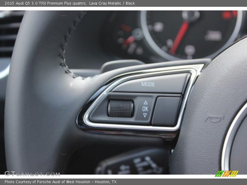 Lava Gray Metallic / Black 2015 Audi Q5 3.0 TFSI Premium Plus quattro