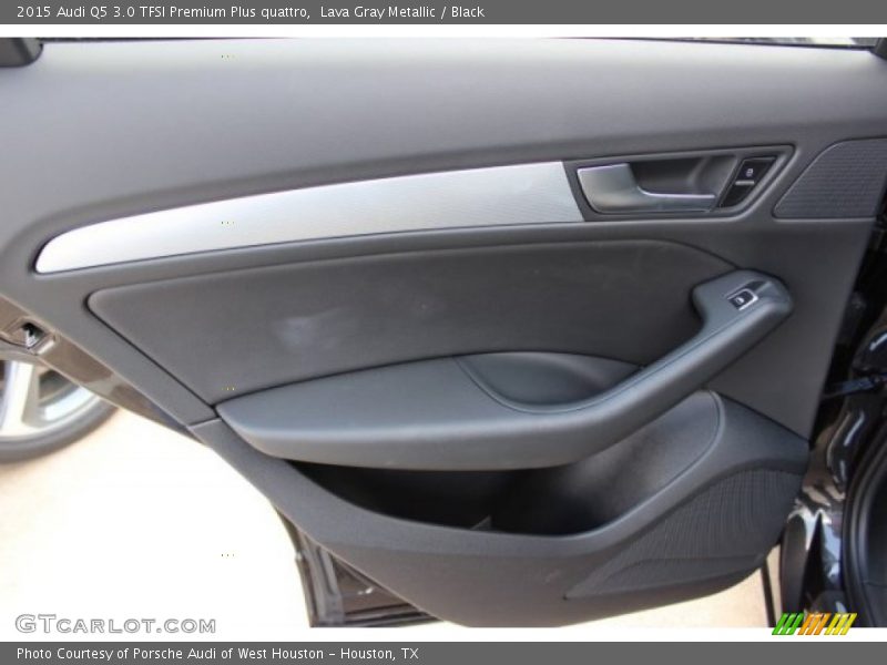 Lava Gray Metallic / Black 2015 Audi Q5 3.0 TFSI Premium Plus quattro