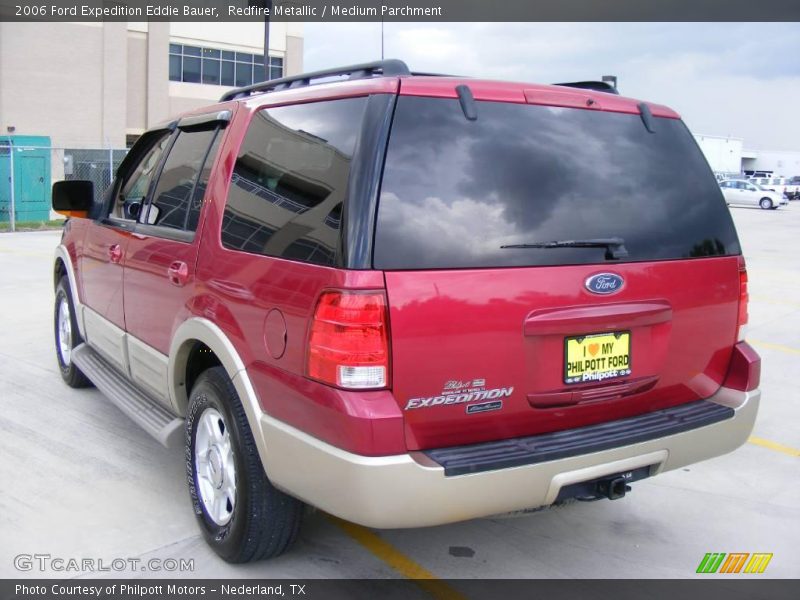 Redfire Metallic / Medium Parchment 2006 Ford Expedition Eddie Bauer