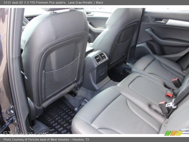 Lava Gray Metallic / Black 2015 Audi Q5 3.0 TFSI Premium Plus quattro