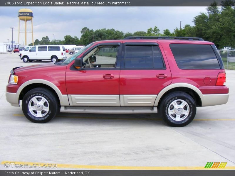 Redfire Metallic / Medium Parchment 2006 Ford Expedition Eddie Bauer