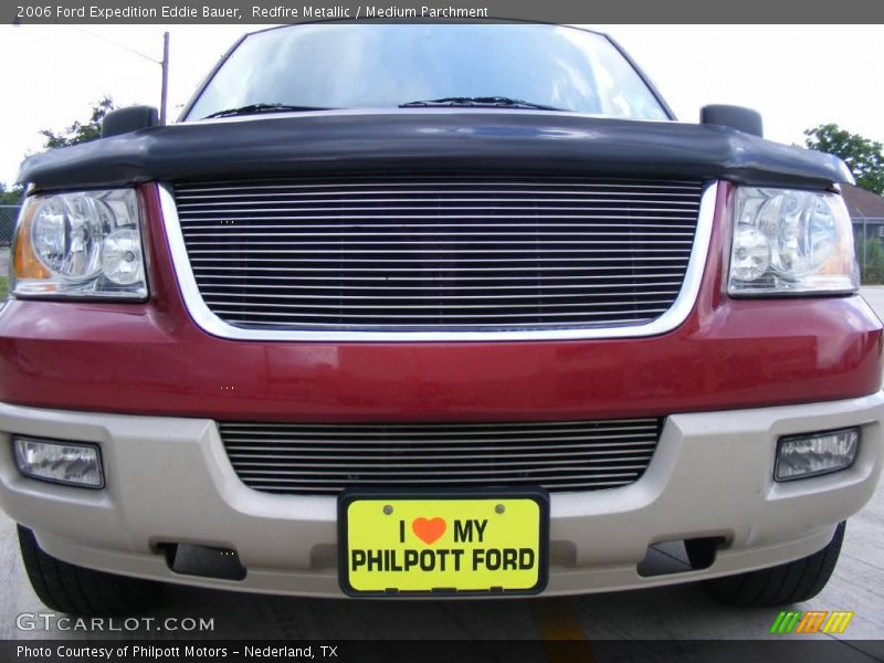 Redfire Metallic / Medium Parchment 2006 Ford Expedition Eddie Bauer
