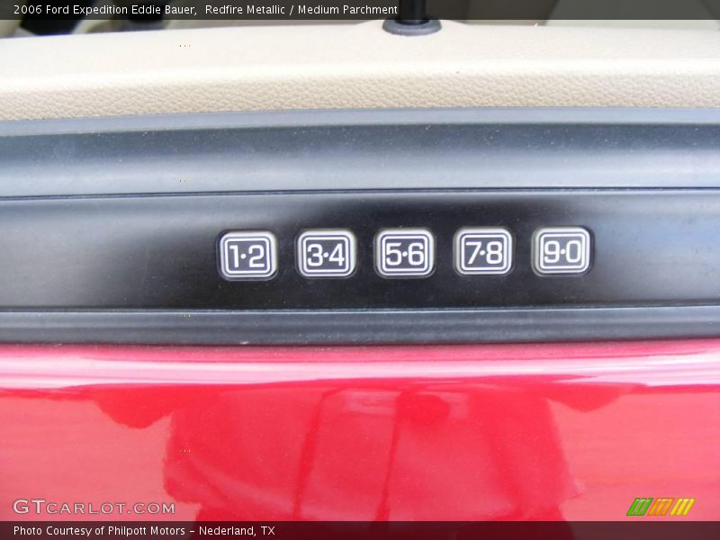 Redfire Metallic / Medium Parchment 2006 Ford Expedition Eddie Bauer
