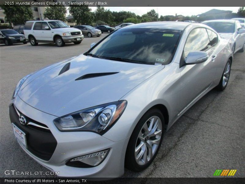 Front 3/4 View of 2015 Genesis Coupe 3.8