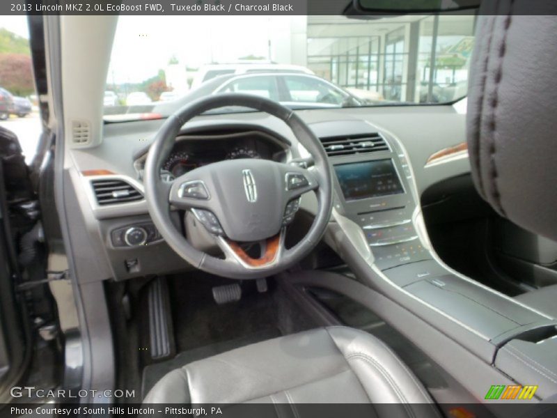 Tuxedo Black / Charcoal Black 2013 Lincoln MKZ 2.0L EcoBoost FWD