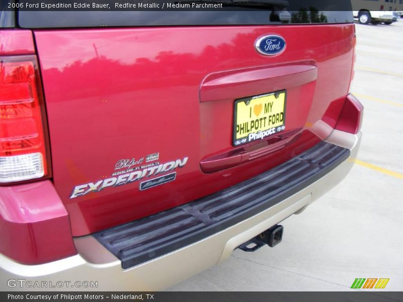 Redfire Metallic / Medium Parchment 2006 Ford Expedition Eddie Bauer