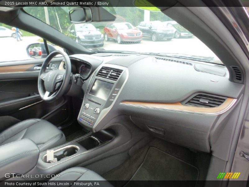 Dashboard of 2015 MKC AWD