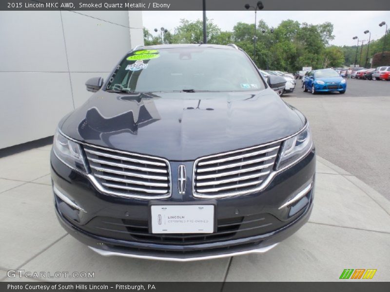 Smoked Quartz Metallic / Ebony 2015 Lincoln MKC AWD