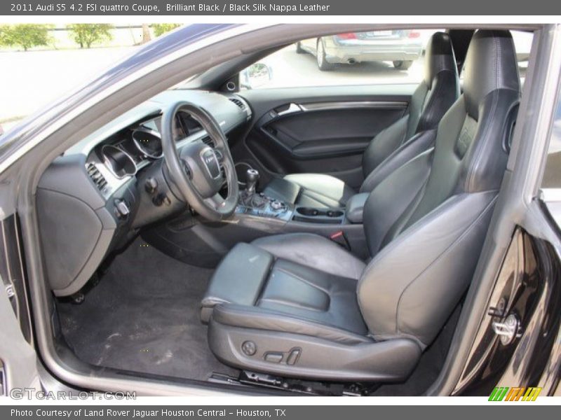 Brilliant Black / Black Silk Nappa Leather 2011 Audi S5 4.2 FSI quattro Coupe