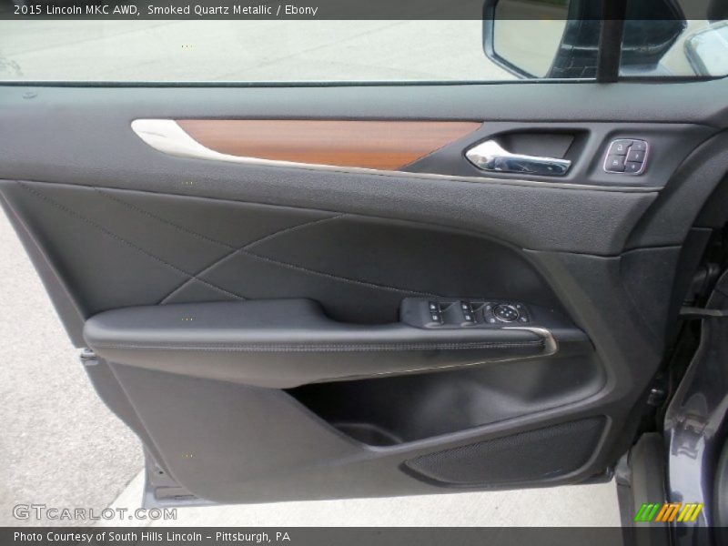 Smoked Quartz Metallic / Ebony 2015 Lincoln MKC AWD