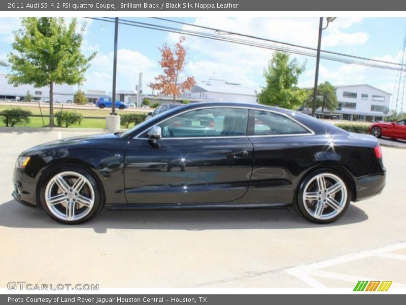 Brilliant Black / Black Silk Nappa Leather 2011 Audi S5 4.2 FSI quattro Coupe