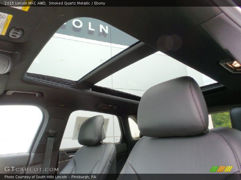 Smoked Quartz Metallic / Ebony 2015 Lincoln MKC AWD