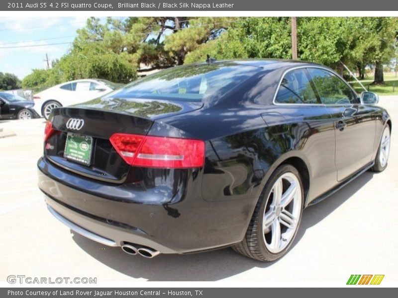 Brilliant Black / Black Silk Nappa Leather 2011 Audi S5 4.2 FSI quattro Coupe