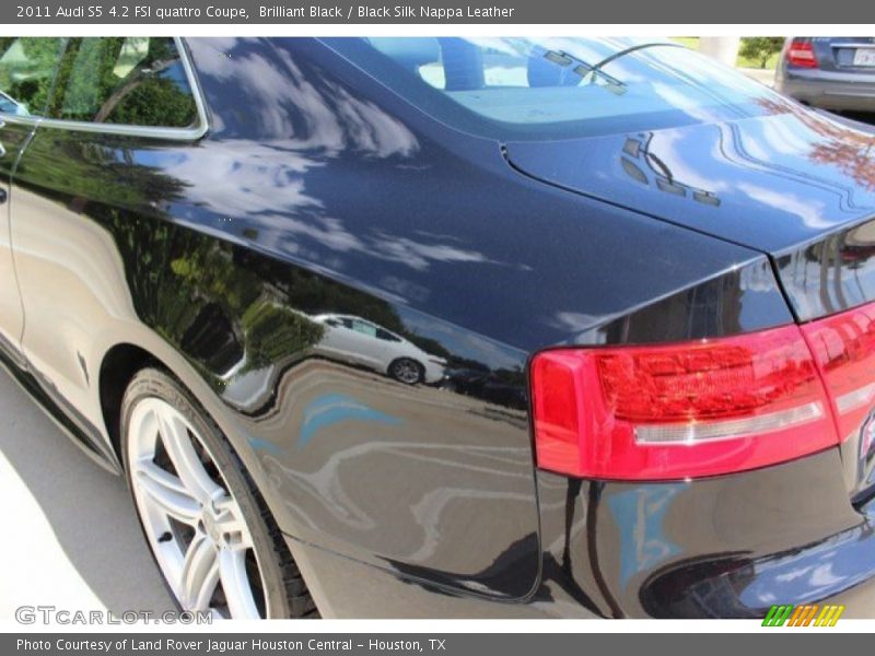 Brilliant Black / Black Silk Nappa Leather 2011 Audi S5 4.2 FSI quattro Coupe