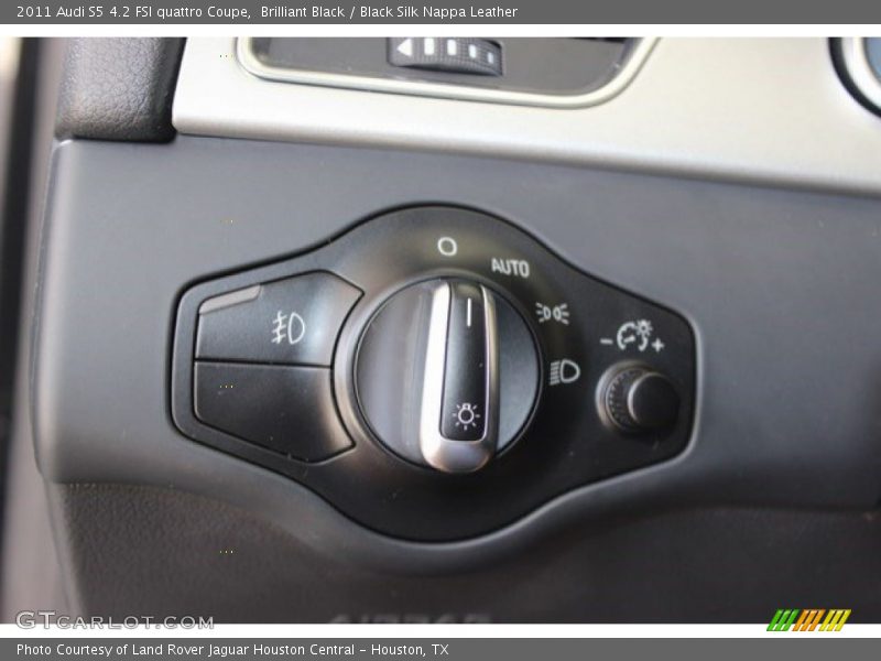Brilliant Black / Black Silk Nappa Leather 2011 Audi S5 4.2 FSI quattro Coupe
