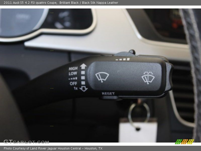Brilliant Black / Black Silk Nappa Leather 2011 Audi S5 4.2 FSI quattro Coupe