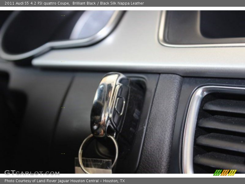 Brilliant Black / Black Silk Nappa Leather 2011 Audi S5 4.2 FSI quattro Coupe