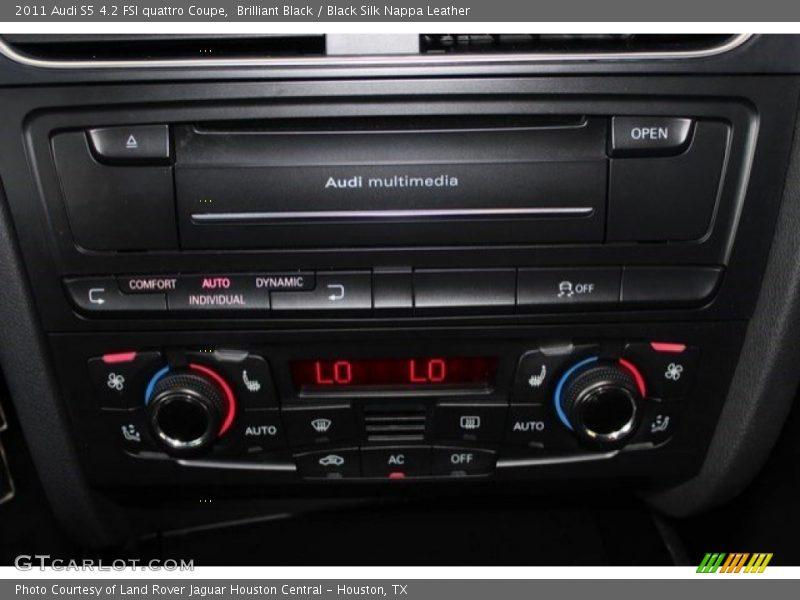 Brilliant Black / Black Silk Nappa Leather 2011 Audi S5 4.2 FSI quattro Coupe