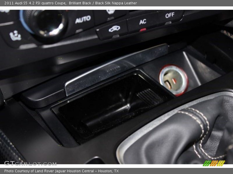 Brilliant Black / Black Silk Nappa Leather 2011 Audi S5 4.2 FSI quattro Coupe