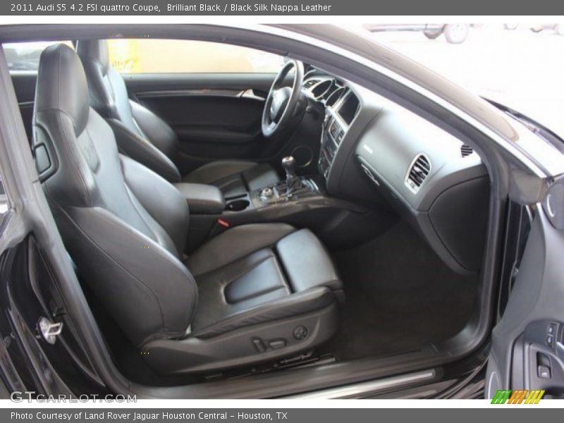 Brilliant Black / Black Silk Nappa Leather 2011 Audi S5 4.2 FSI quattro Coupe