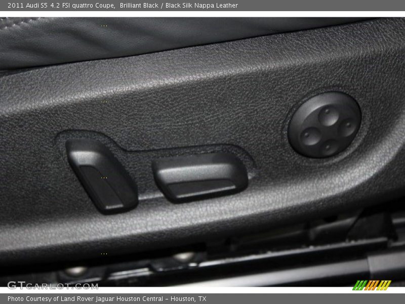 Brilliant Black / Black Silk Nappa Leather 2011 Audi S5 4.2 FSI quattro Coupe