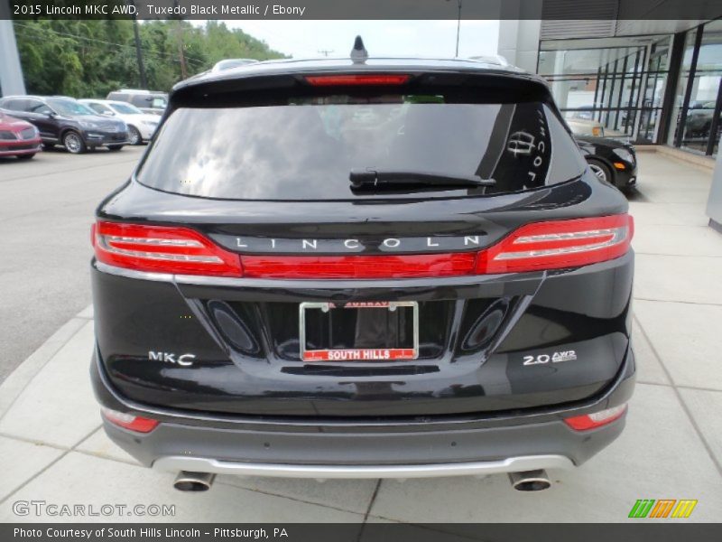 Tuxedo Black Metallic / Ebony 2015 Lincoln MKC AWD