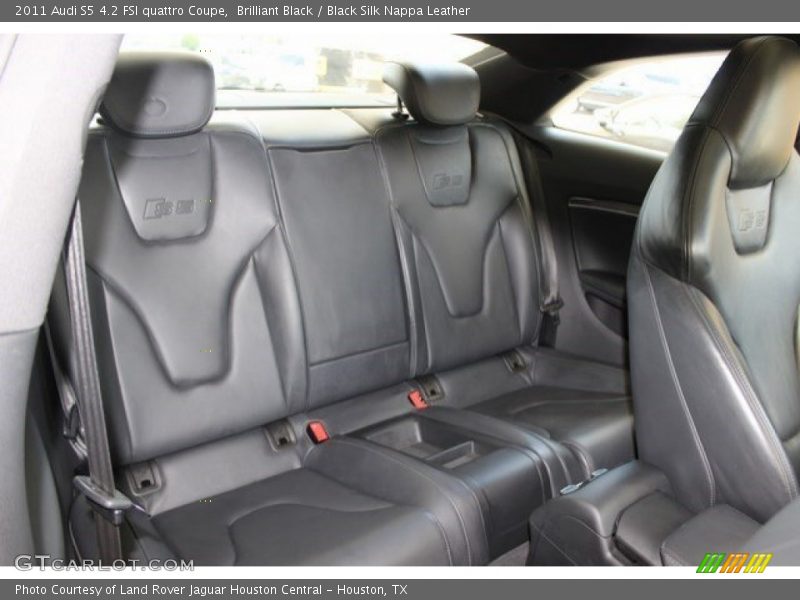 Brilliant Black / Black Silk Nappa Leather 2011 Audi S5 4.2 FSI quattro Coupe