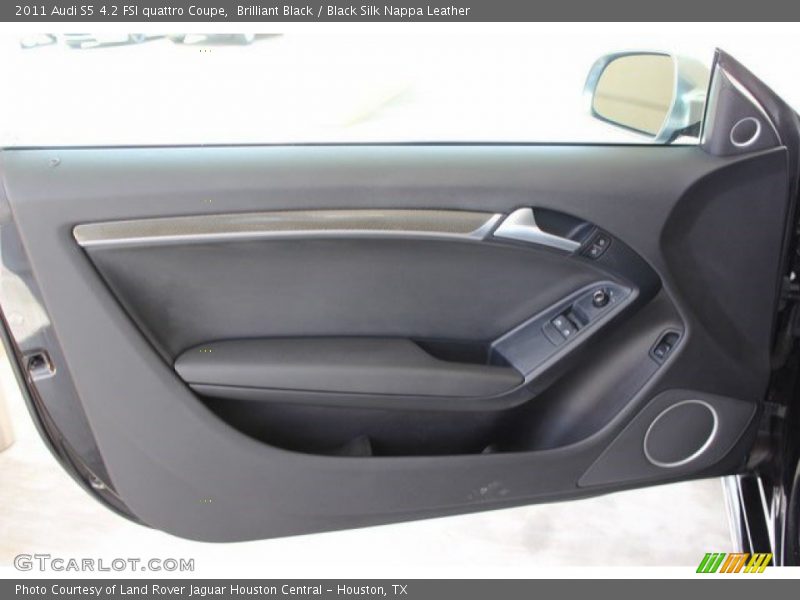 Brilliant Black / Black Silk Nappa Leather 2011 Audi S5 4.2 FSI quattro Coupe