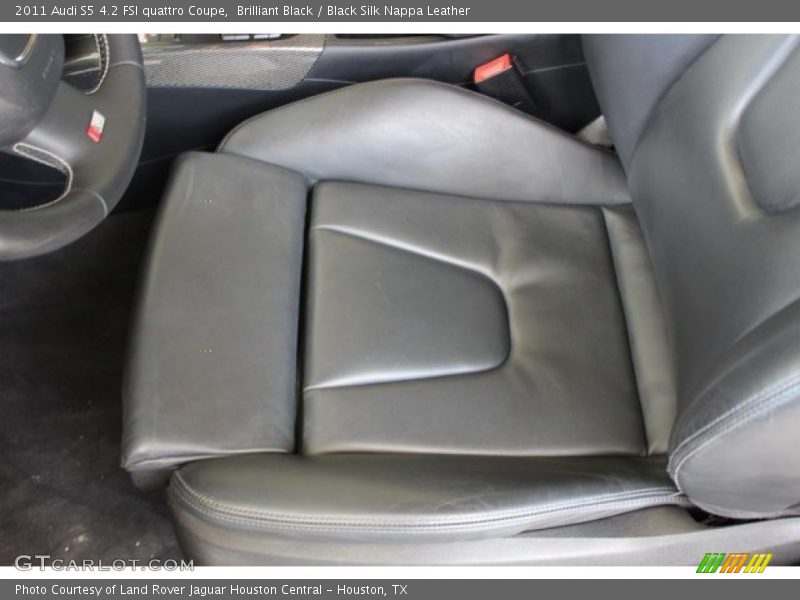 Brilliant Black / Black Silk Nappa Leather 2011 Audi S5 4.2 FSI quattro Coupe