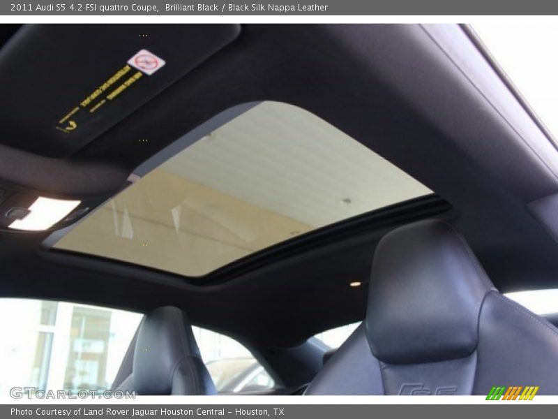 Brilliant Black / Black Silk Nappa Leather 2011 Audi S5 4.2 FSI quattro Coupe